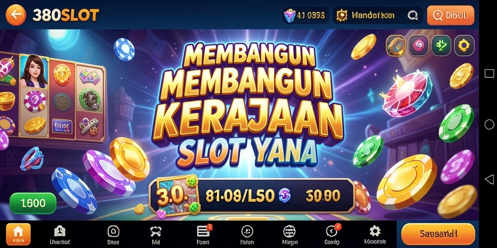 Tampilan permainan Tycoon yang menarik dan penuh warna.