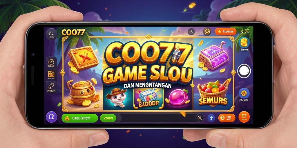 Gameplay Slot COO77 yang menarik dan penuh warna.