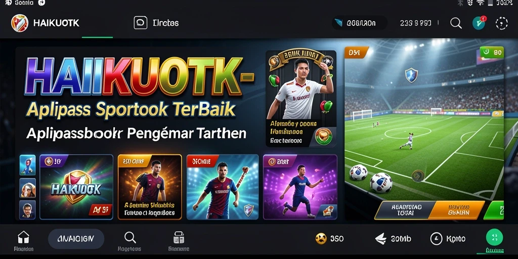 Screenshot utama HAIKUOTK menampilkan antarmuka taruhan yang menarik.