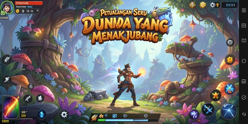 Tangkapan layar IDR89 menampilkan gameplay seru dan grafis menawan.