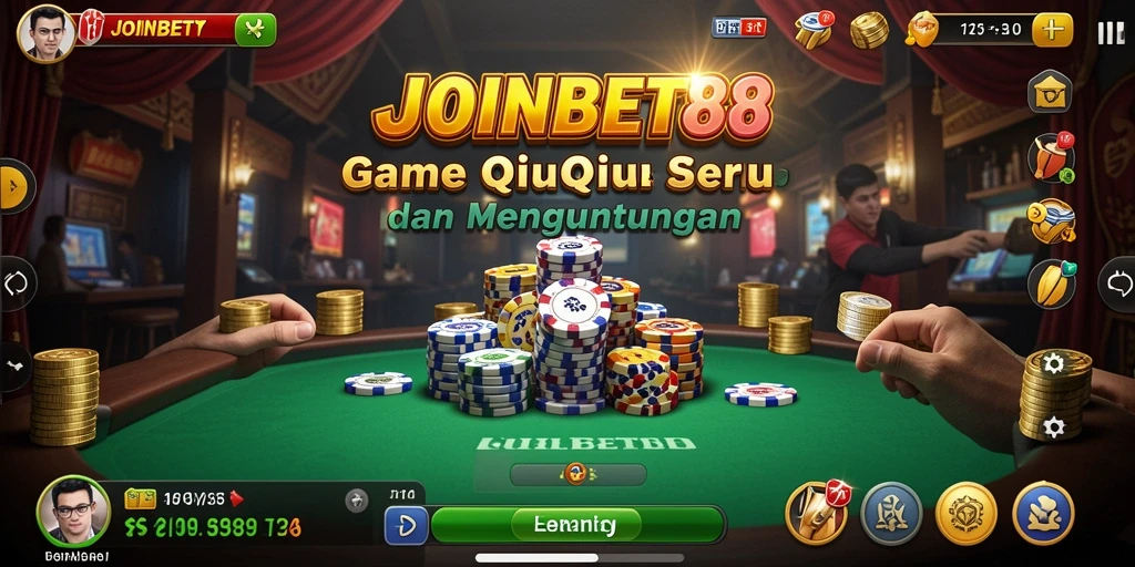 Screenshot utama menunjukkan pengalaman gameplay QiuQiu yang seru.