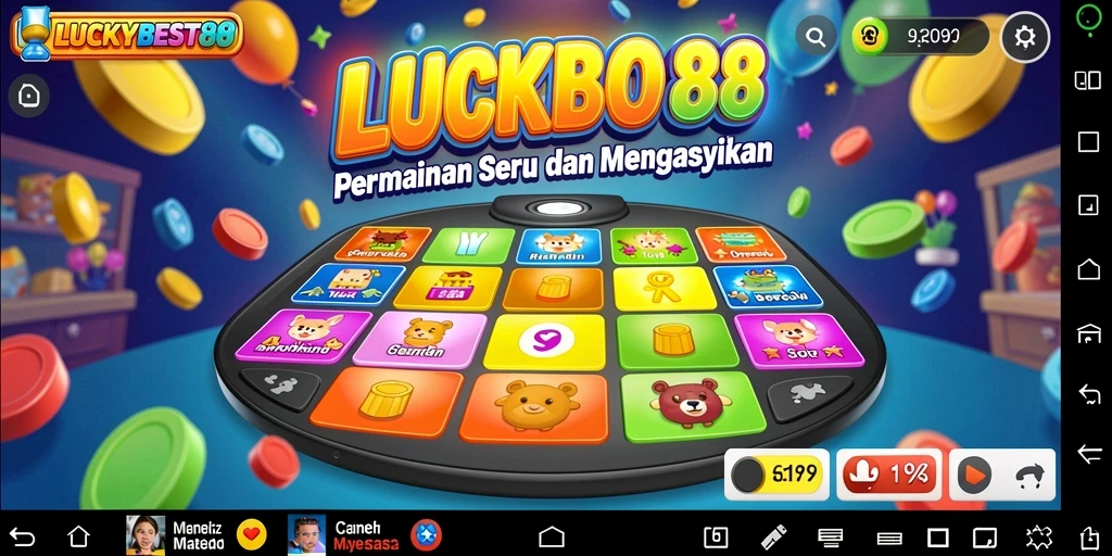 Tampilan gameplay Bingo LUCKYBEST88 yang mengasyikan dan interaktif.
