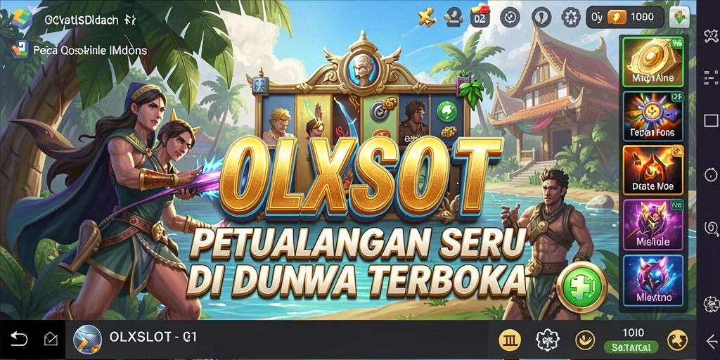 Tampilan gameplay Open World yang menakjubkan di OLXSLOT.