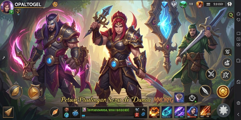 Tampilan gameplay OPALTOGEL yang menawan dan menarik.