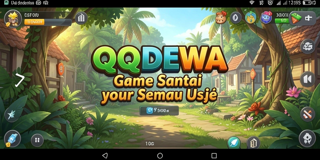 Tangkapan layar menampilkan gameplay santai dan interaktif QQDEWA.