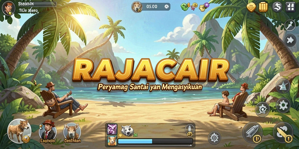 Tampilan gameplay menarik dari RAJACAIR yang penuh tantangan.