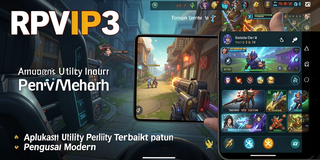 Screenshot RPVIP3 menunjukkan antarmuka pengguna yang intuitif dan alat optimasi yang efektif.