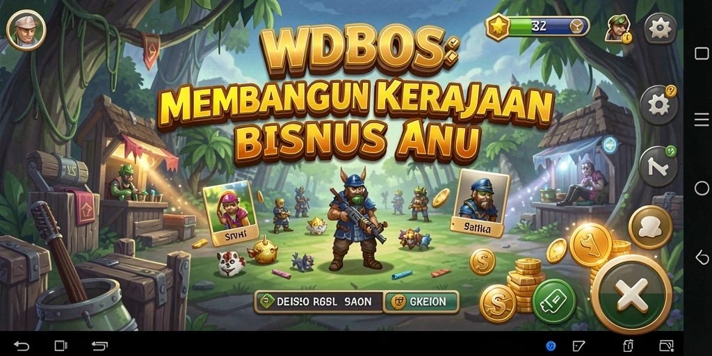 Tampilan gameplay WDBOS yang menarik dan dinamis.